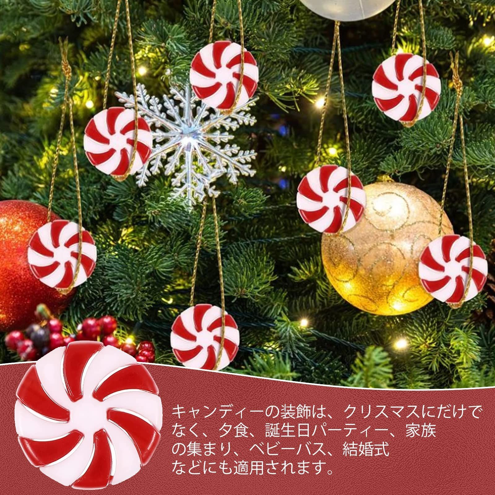 Luxshiny 真四角 パインコーンペンダントクリスマスウォール Luxshiny 真四角 パインコーンペンダントクリスマスウォール