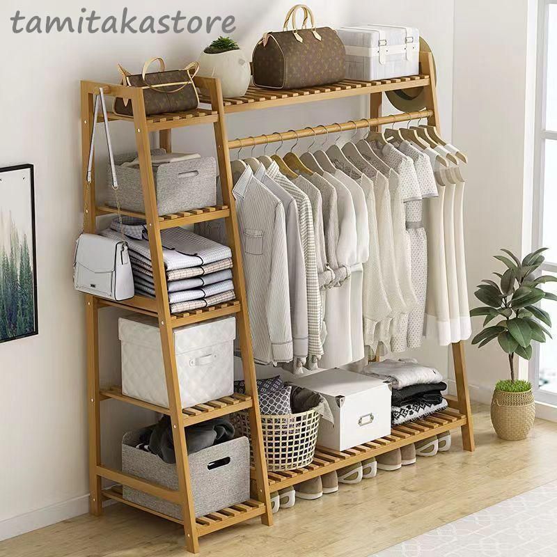 昭和レトロ 木製 ポールハンガー ハンガーラック コートハンガー 上着