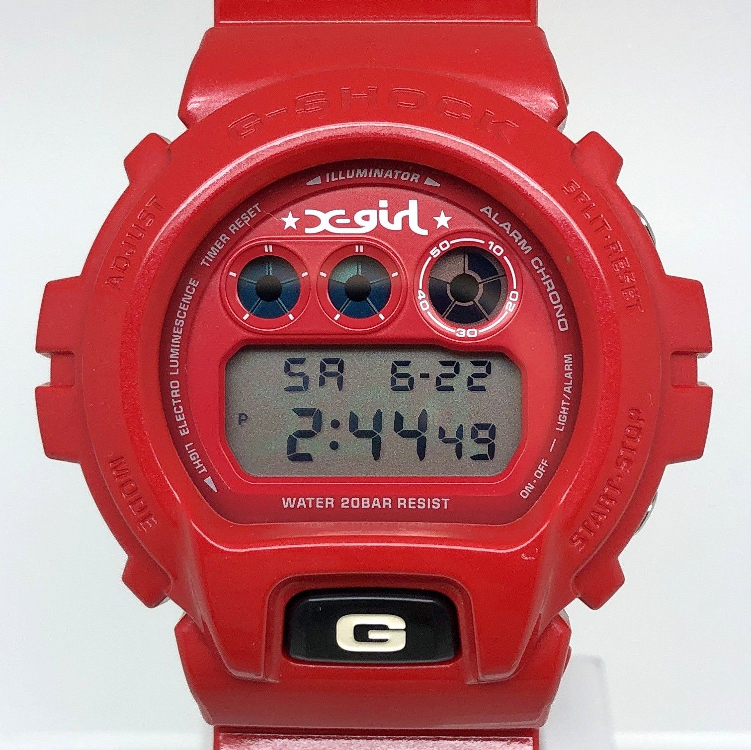 G-SHOCK ジーショック CASIO カシオ 腕時計 DW-6900 X-girl 20th  