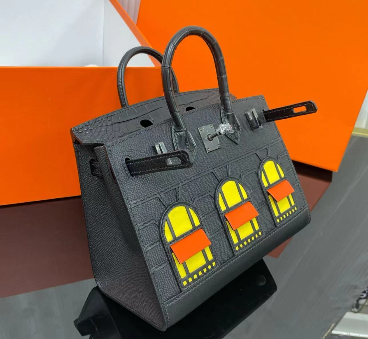 Hermes エルメス 20 フォーブール スモールハウス ハンドバッグ