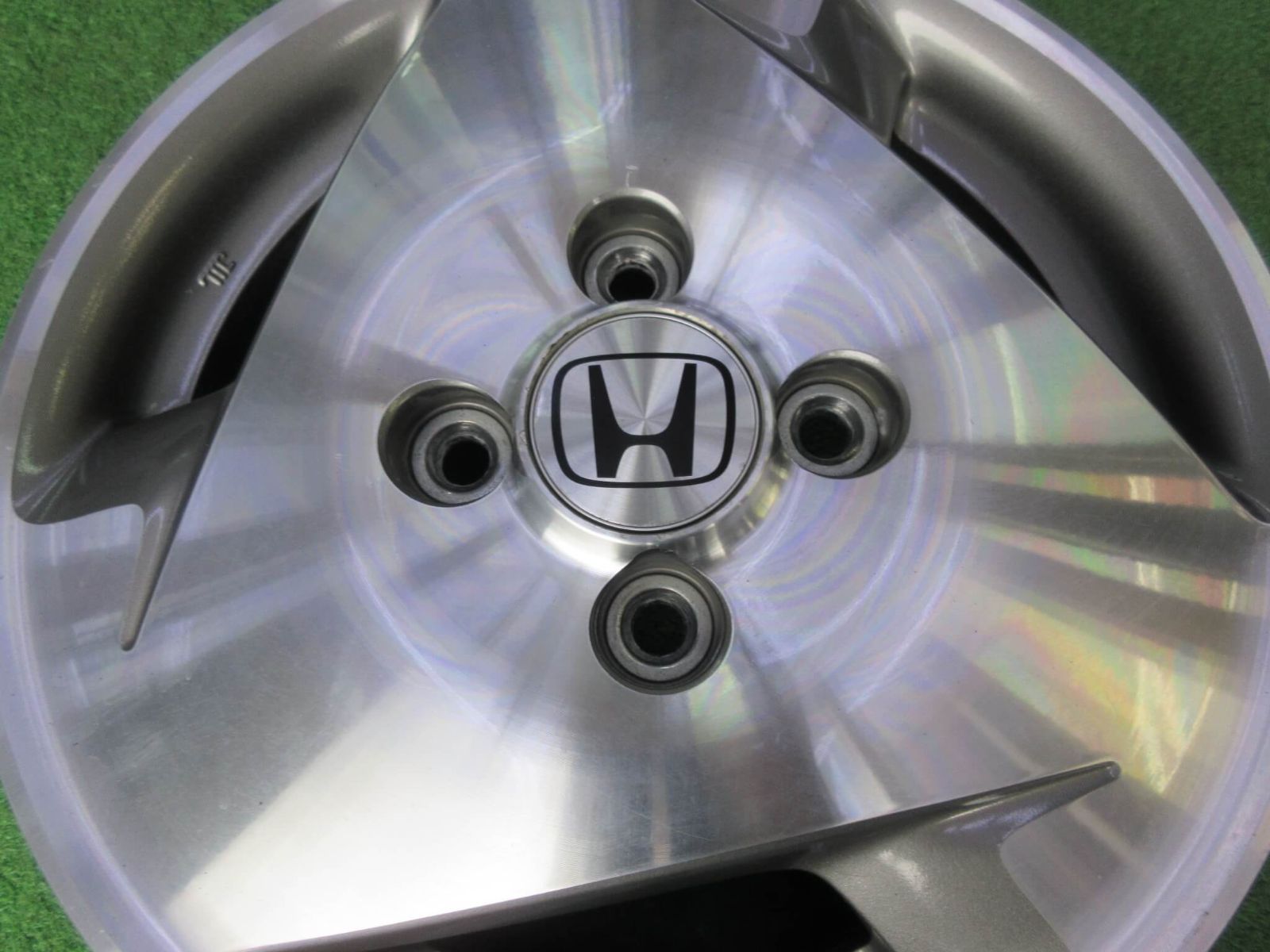 レアモデル！ ホンダ バモス純正ホイール 4J-13 4H100 +45 お