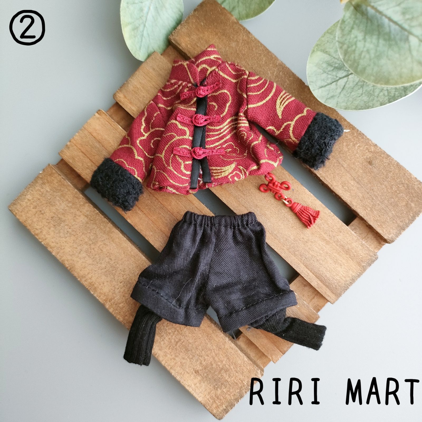 ねんどろいどどーる　オビツ11　服　チャイナ風　メイド服　ゴスロリ ねんどろいどどーる オビツ11 服 チャイナ風 メイド服 ゴスロリ