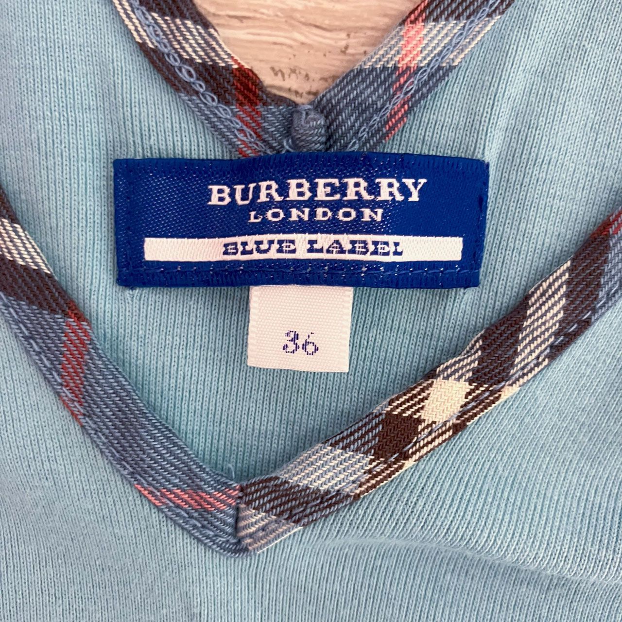 BURBERRY・バーバリーブルーレーベル・ノースリーブカットソー