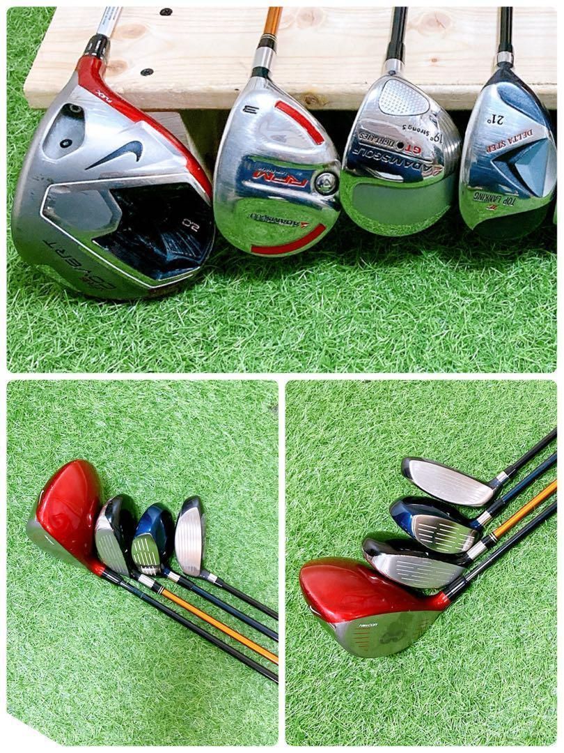 9.ナイキ　初心者オススメ　ゴルフクラブ　メンズセット　キャディーバッグ付き 9.ナイキ 初心者オススメ ゴルフクラブ メンズセット キャディー