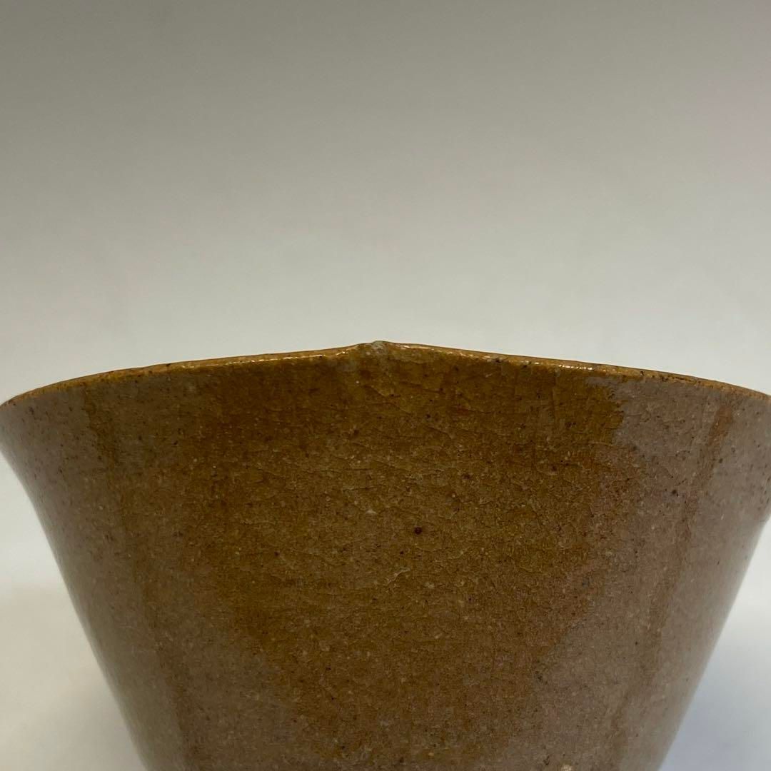 時代 唐津蓮図 極上盃 タサチ 直径6.8㎝高さ3.9㎝ 東里6-0803