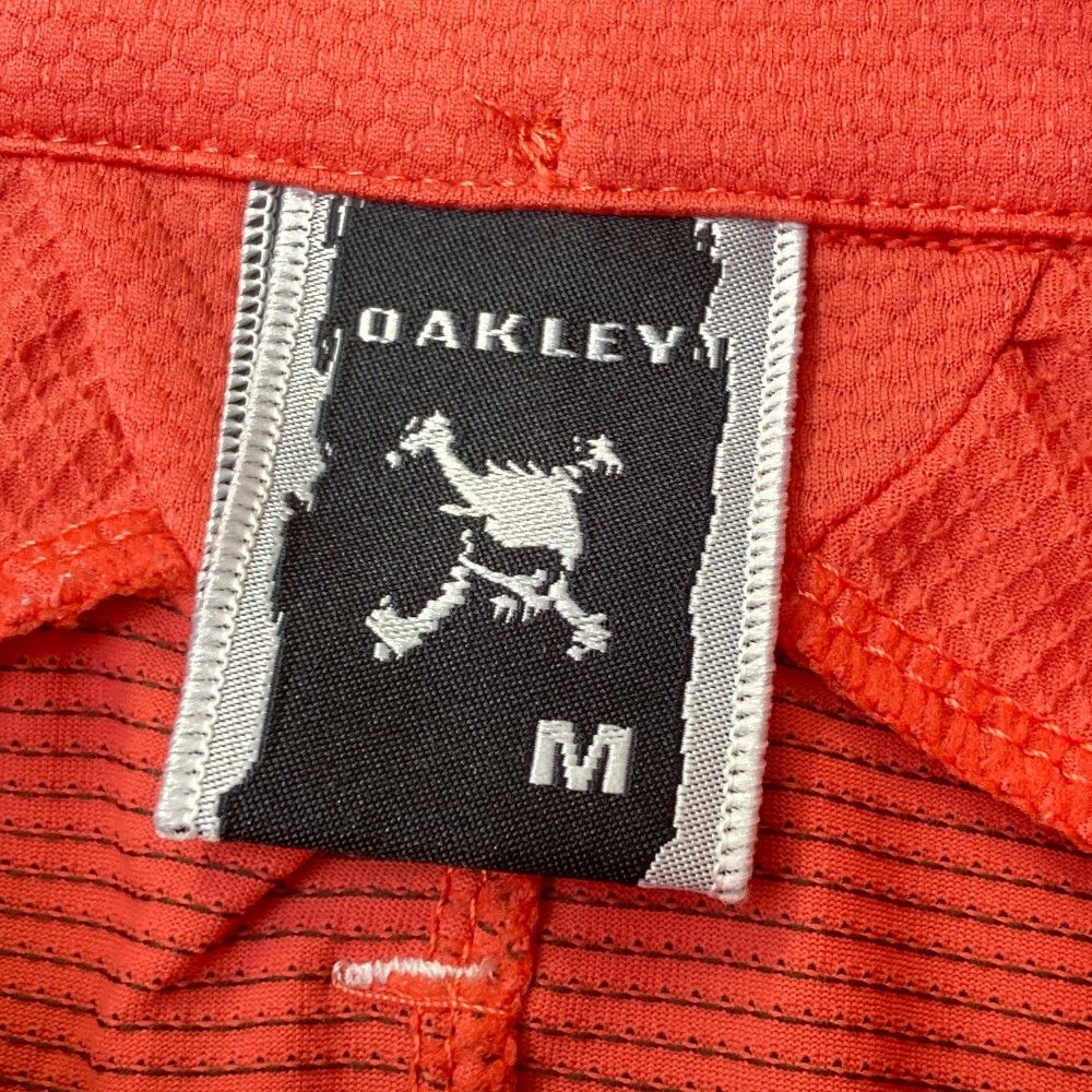 サイズ：M OAKLEY オークリー 434181JP 半袖ポロシャツ スカル