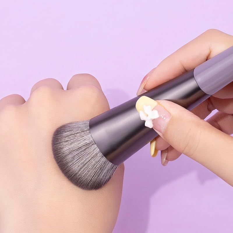 SIXPLUS 藤の花 シリーズ メイクブラシ4本セット フェイスブラシ