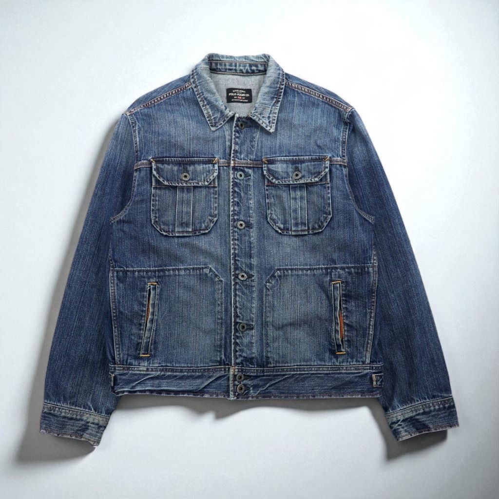 POLO JEANS ( RALPH LAUREN ) 90年代 デニムジャケット Gジャン