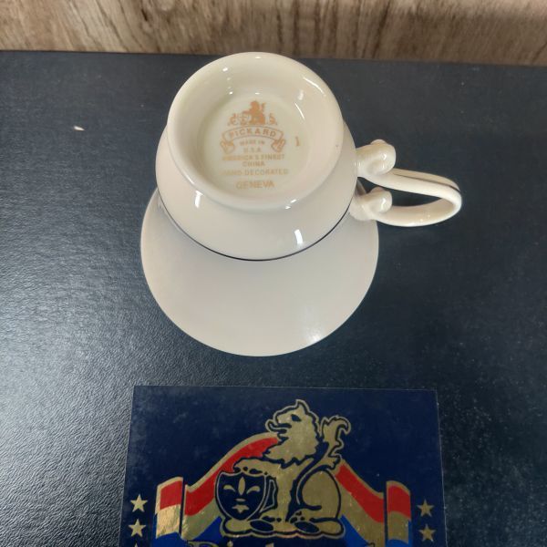 新品・未使用品・貴重・箱入り】Pickard カップ ソーサー 6客セット  
