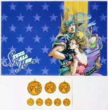 ジョジョ7部　一番くじ　デスクマット全種セット ジョジョ7部 一番くじ デスクマット全種セット 一番くじ ジョジョの