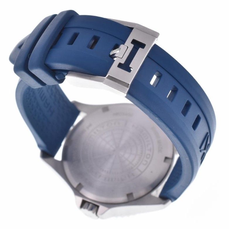 ハミルトン HAMILTON H823450 カーキネイビー スキューバオート 自動