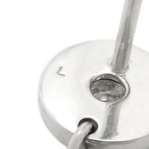 ブルガリ BVLGARI ピアス ビーゼロワン エレメント 1Pダイヤ K18WG  