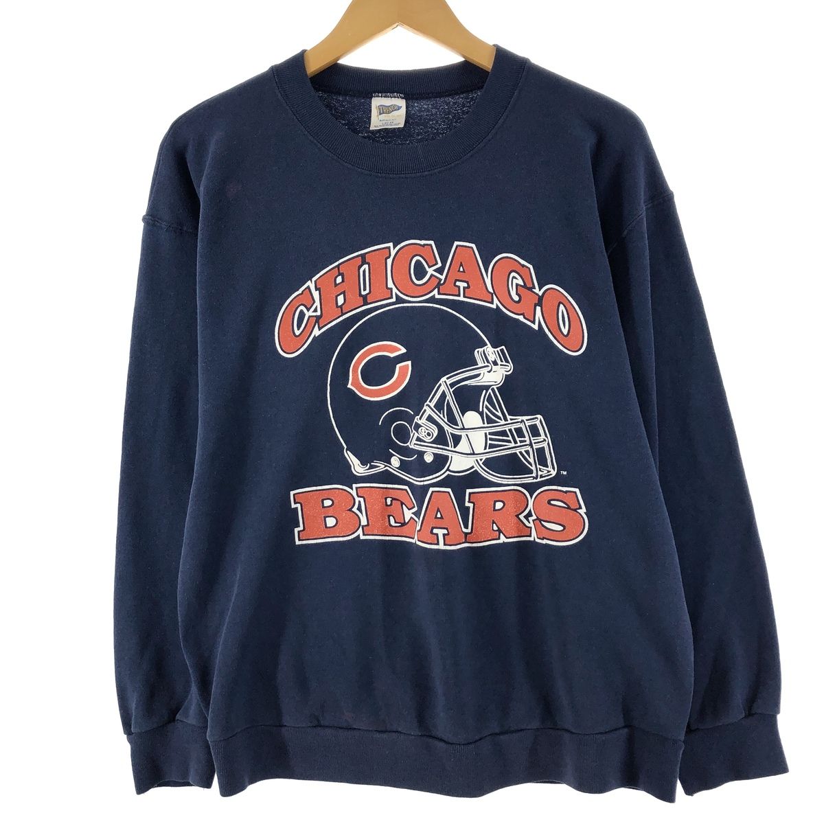 古着 80年代 TRENCH NFL CHICAGO BEARS シカゴベアーズ スウェットシャツ トレーナー USA製 メンズM ヴィンテージ/eaa363664