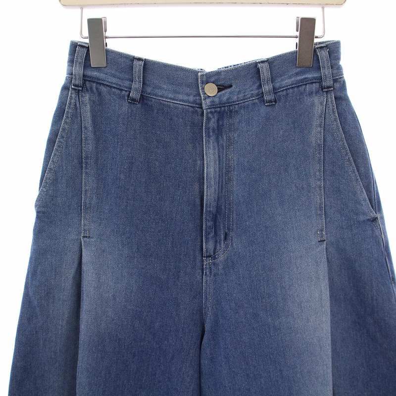 ズッカ zucca ワイドパンツ デニムパンツ ジーンズ ジップフライ