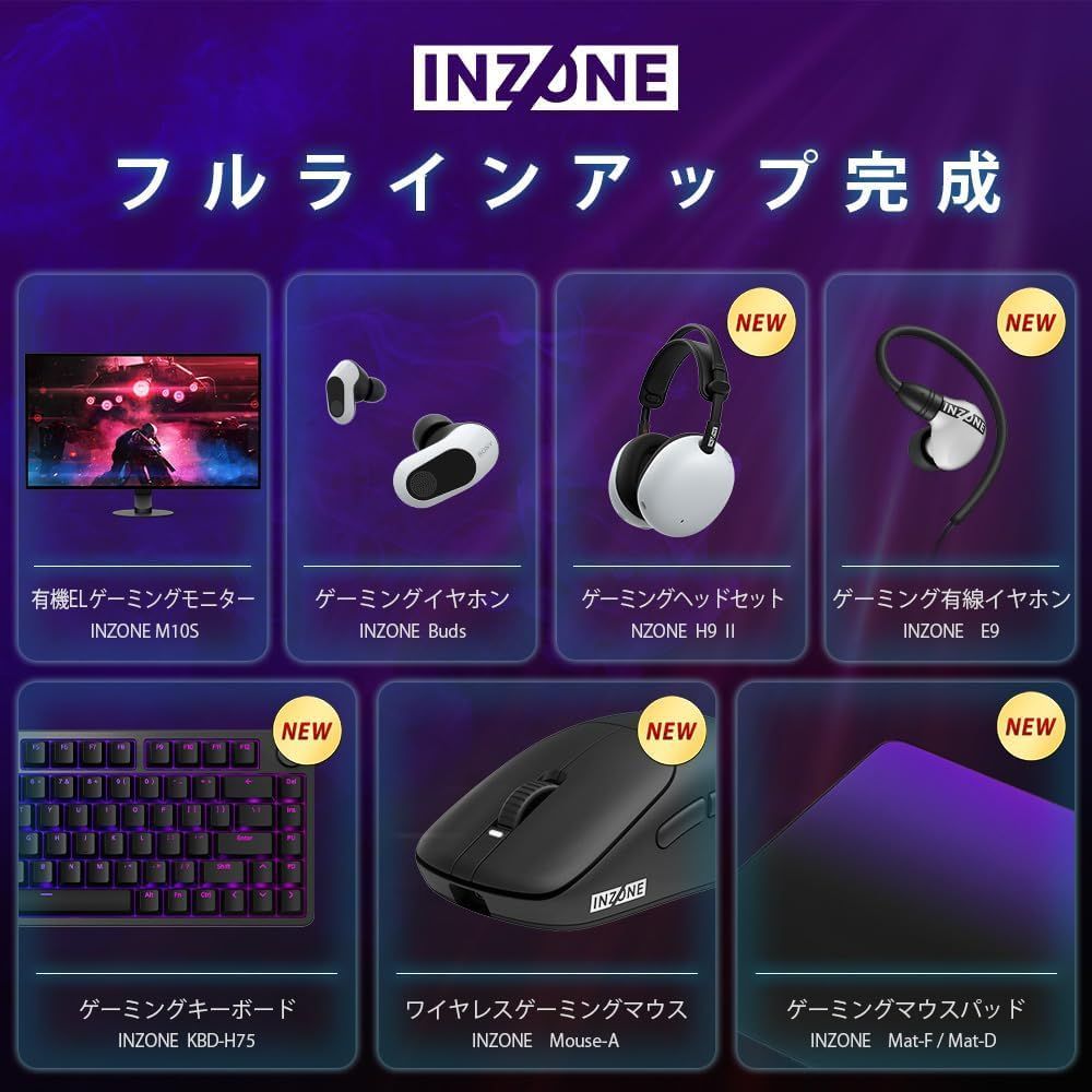 ソニー ゲーミングイヤホン INZONE Buds WF-G700N Fnatic監修 | 完全ワイヤレス | 低遅延2.4GHzワイヤレス接続 USBType-Cトランシーバー同梱