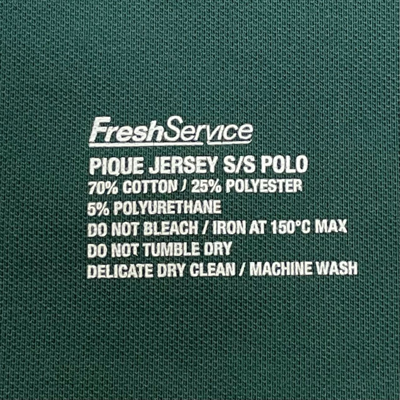 定価11000円 美品 FreshService PIQUE JERSEY S/S POLO FSW-23-CS-099