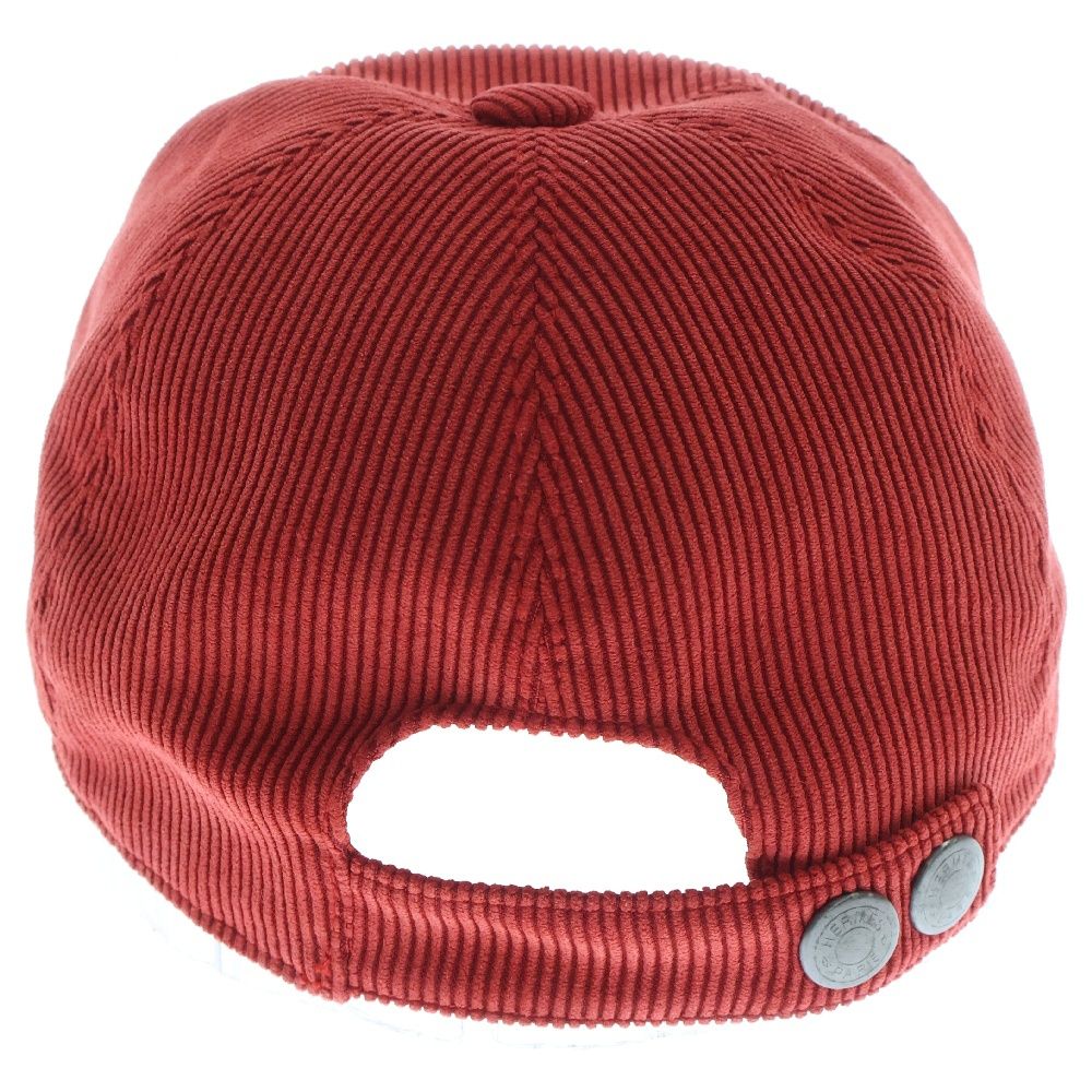 HERMES エルメス コーデュロイ 帽子 キャップ　57cm レディース 57 ファッション エルメス コーデュロイキャップ