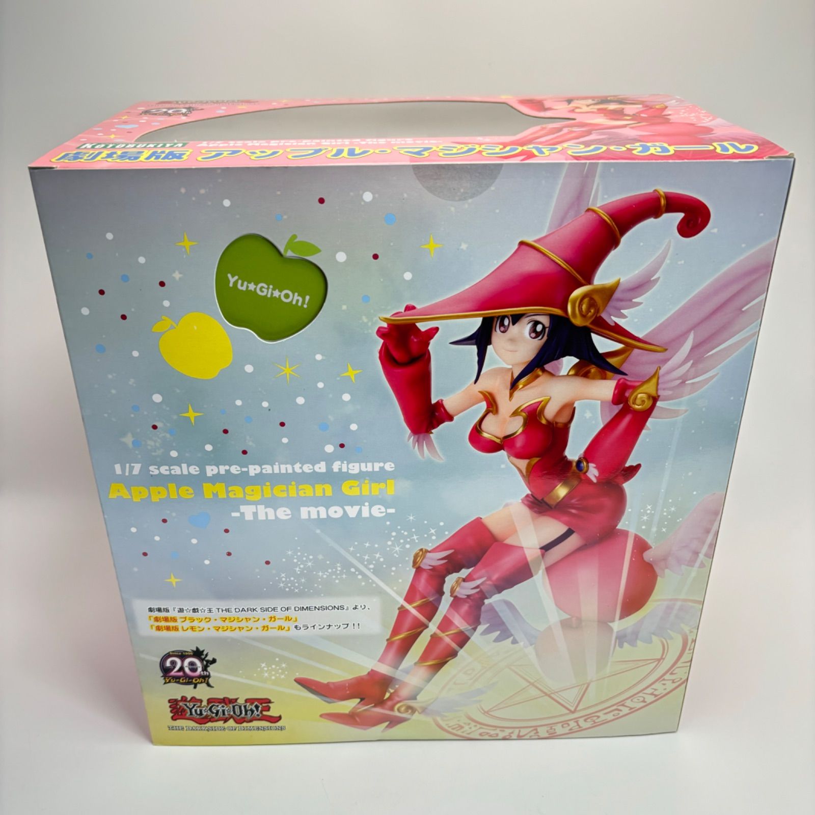 遊戯王 アップルマジシャンガール 1/7 フィギュア コトブキヤ 劇場版 遊☆戯☆王 レモン、ブラック、アップル・マジシャン