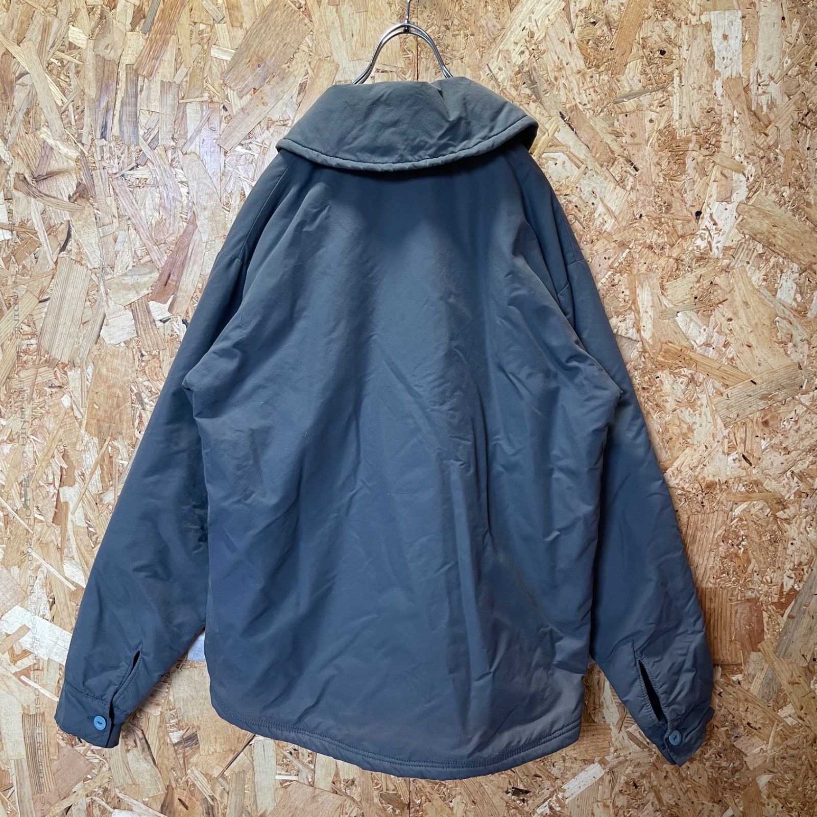 Vintage USA製 古着 ハーフジップ ミリタリー フリースジャケット 