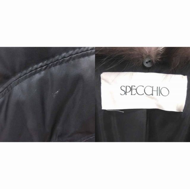 スペッチオ SPECCHIO ダウンコート ジップアップ フォックス