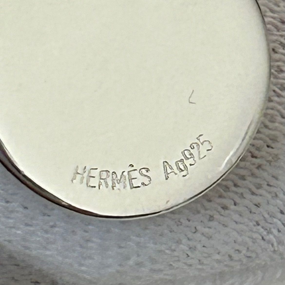 美品】HERMES エルメス セリエ ネックレス シルバー Ag925