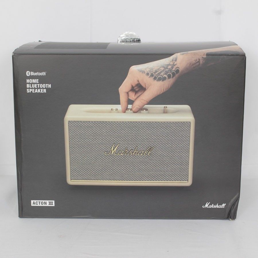 りか　マーシャル　アクトンIII   新品未使用　クリーム Amazon.co.jp: Marshall ワイヤレススピーカー Acton III