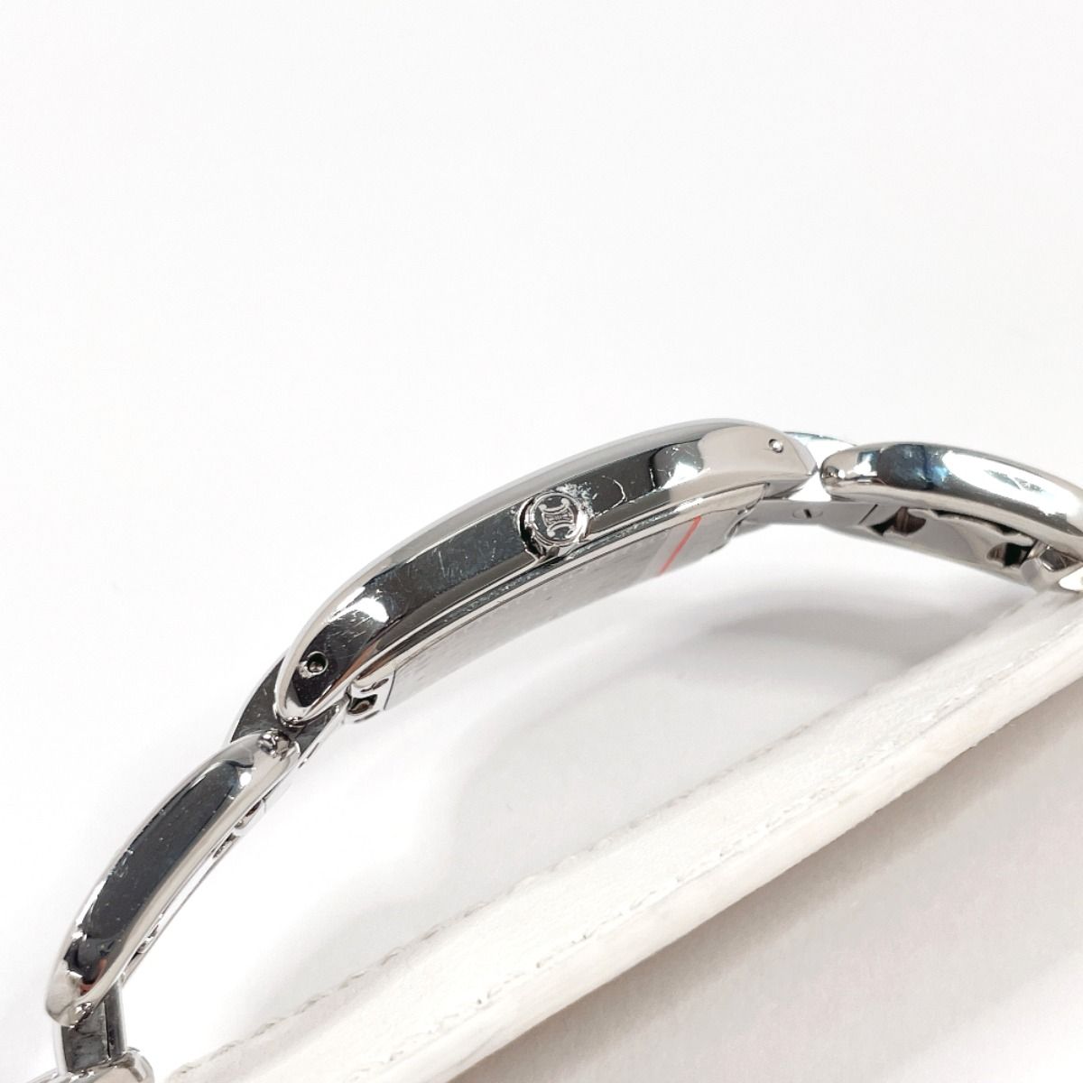 CELINE トリオンフ　クォーツ　シルバー 腕時計 CELINE セリーヌ 腕時計 トリオンフ ブレスウオッチ ステンレス