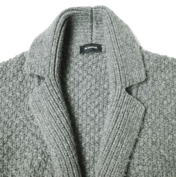 JIL SANDER ジルサンダー イタリア製 12AW RAF SIMONS期 ラペル付き