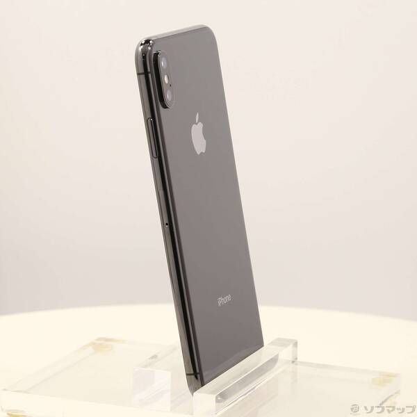 品〕 iPhoneXS Max 64GB スペースグレイ MT6Q2J／A SIMフリー【295 