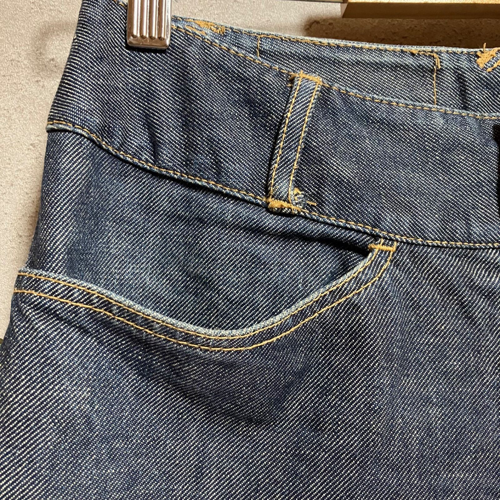 パンツ 00s Archive beauty:beast denim pants Y2K Vibes jeans光沢デニムパンツ 水色 y2k - メルカリ