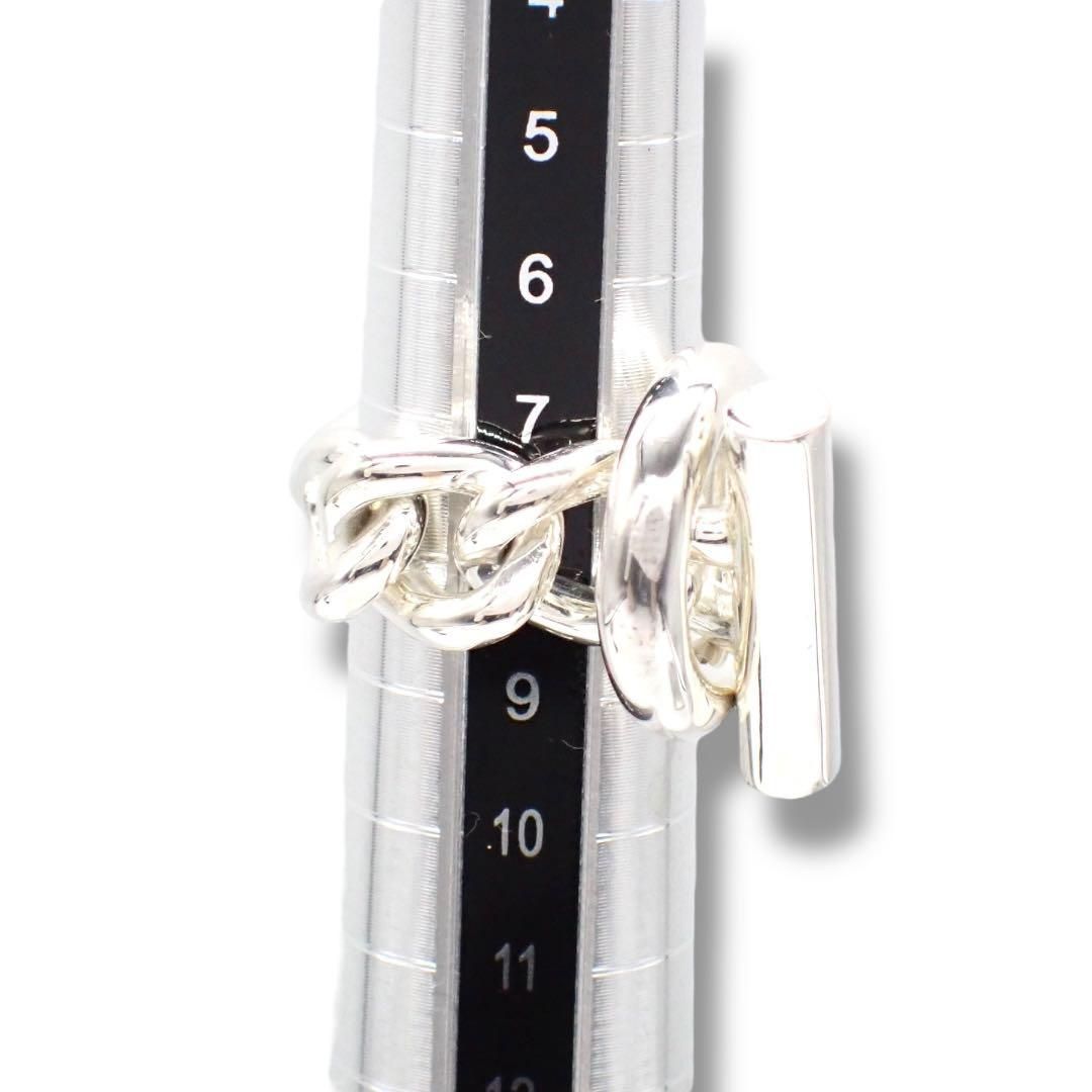 エルメス クロワゼット GM 49 8号 925 リング シルバー 4082 エルメス クロワゼット GM 49 8号 925 リング シルバー 4082 - メルカリ