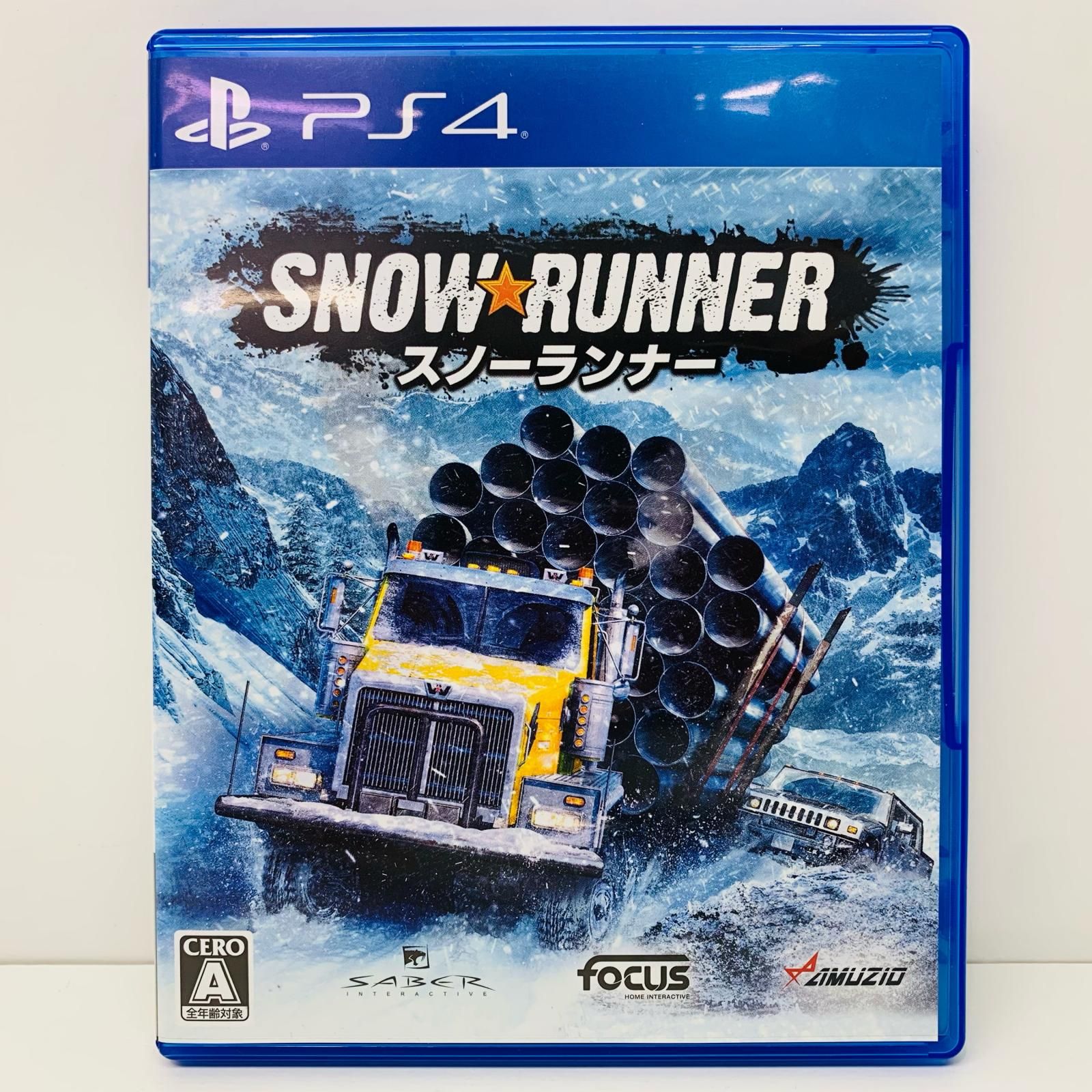 【飾磨店】 中古  | その他 ゲームソフト スノーランナー プレイステーション4 シミュレーション 2020年製 PLJM-16695 【617】