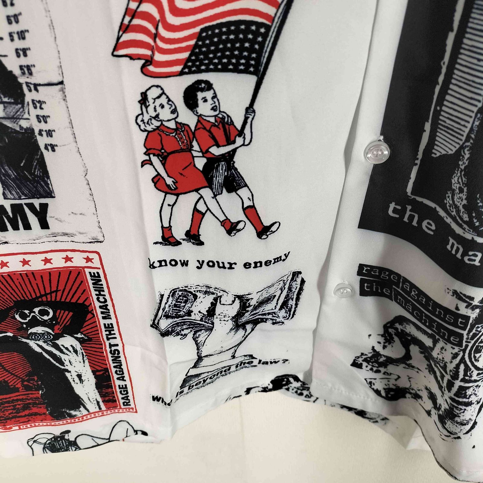 RAGE AGAINST THE MACHINE アロハシャツ WACKO MARIA x Rage Against The Machine Hawaiian Shirts