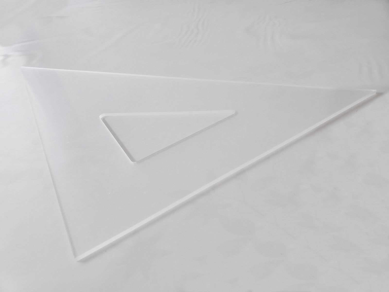 タカラ　45cm　三角定規　目盛なし　メモリなし　建築士　設計製図-3