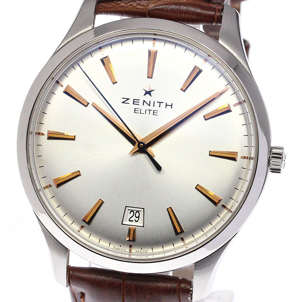 ゼニス ZENITH 03.2020.670 キャプテン エリート 自動巻き メンズ 美品