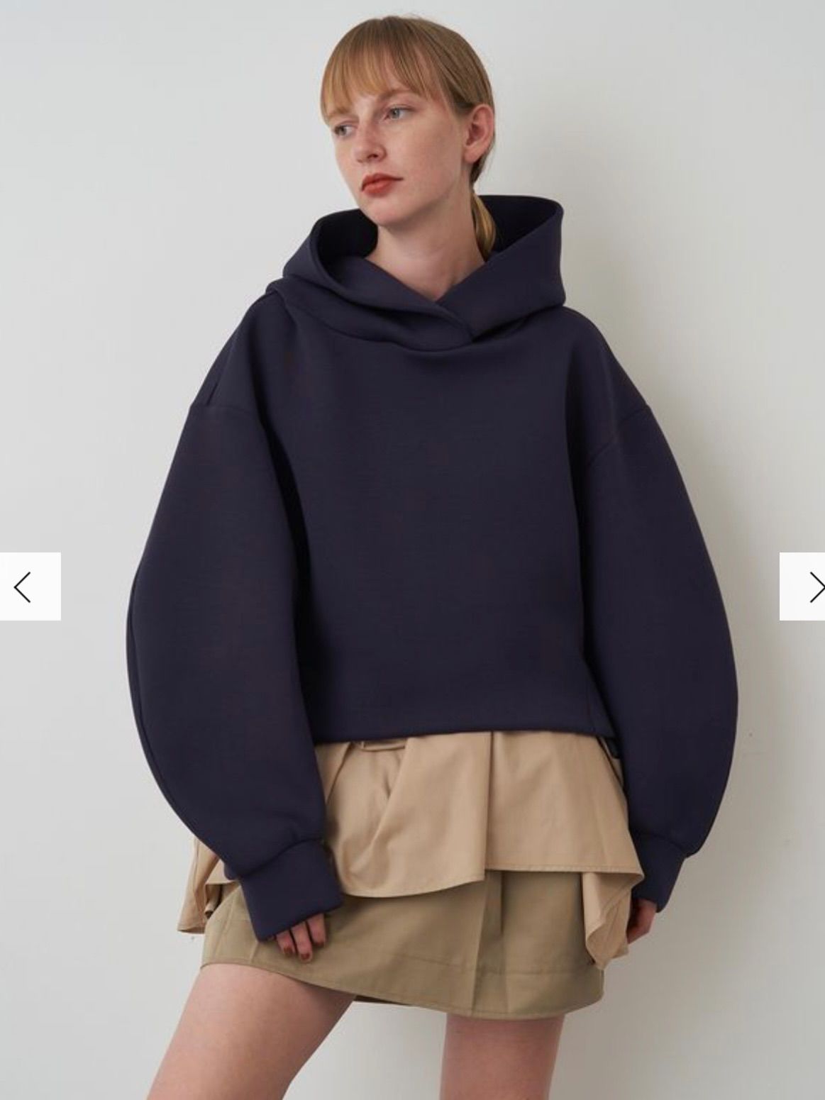 ELENDEEK HANGING BL SET HOODIE ネイビー