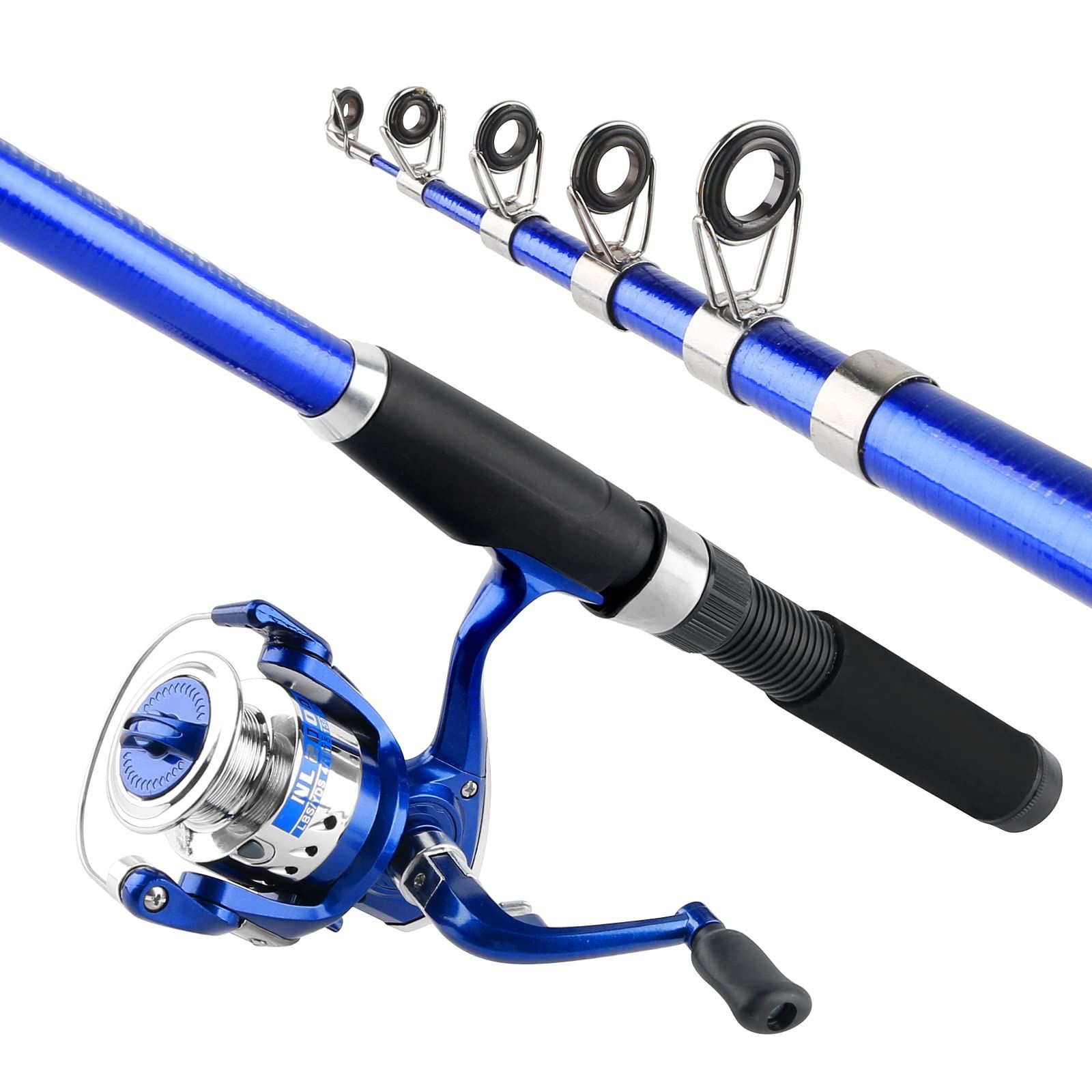 新品 釣りセット 2本の2.1M釣り竿セット 初心者 ロッド・リールセット 