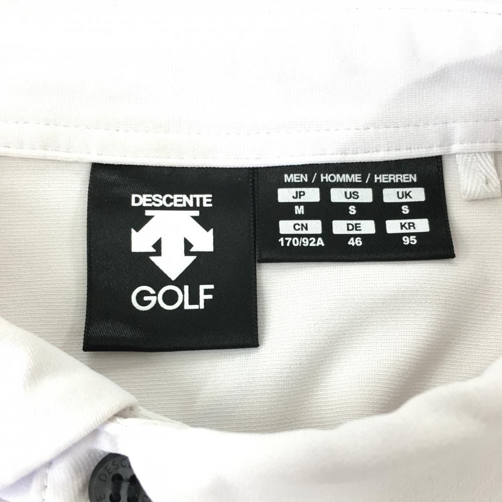 タグ付き 新品 DESCENTE デサントゴルフ 半袖ポロシャツ 中田英寿 DESCENTE GOLF デサントゴルフ 半袖ポロシャツ 黒×ピンク バイ