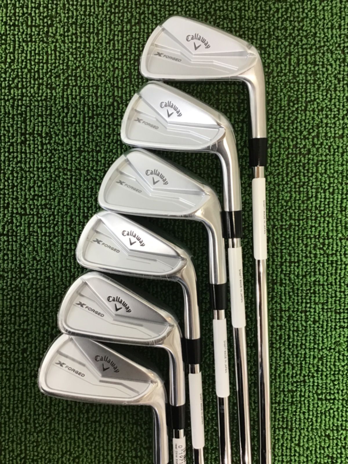 店頭展示品 Callaway X FORGED アイアンセット5〜PW 6本セット 右用 NSプロモーダス3ツアー105 フレックスS シャフト