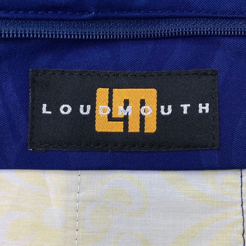サイズ：3XL LOUD MOUTH ラウドマウス  ハーフパンツ シャガデリック ネイビー系 [240101439250] ゴルフウェア メンズ ストスト サイズ：3XL LOUD MOUTH ラウドマウス ハーフパンツ シャガ