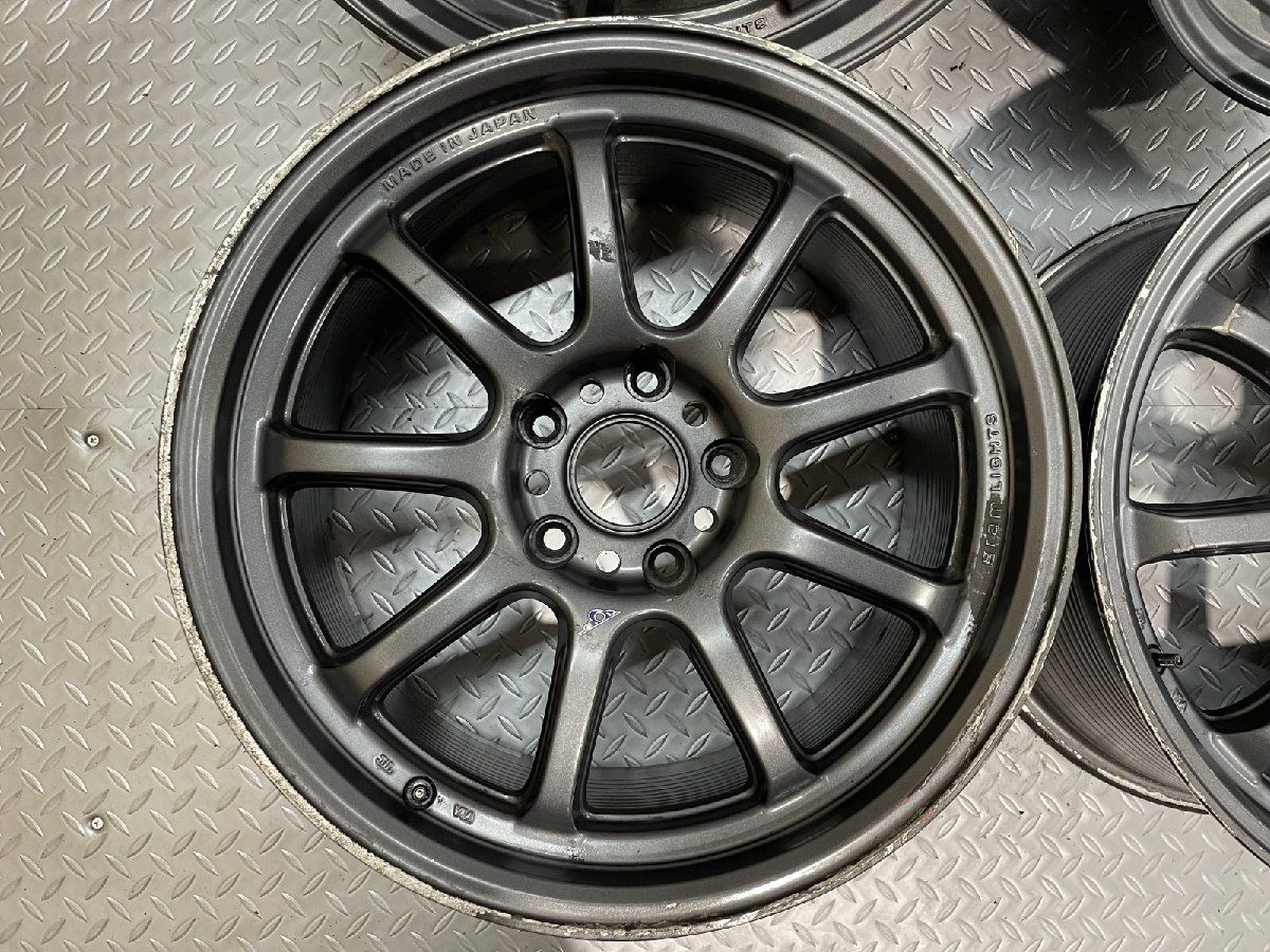 【限時特価】 RAYS gram Lights 57 optimise レイズ グラムライツ オプティマイズ 17インチ 社外ホイール 4本 7.5J|8.5J5HPCD114.3 40| 43 MHX007