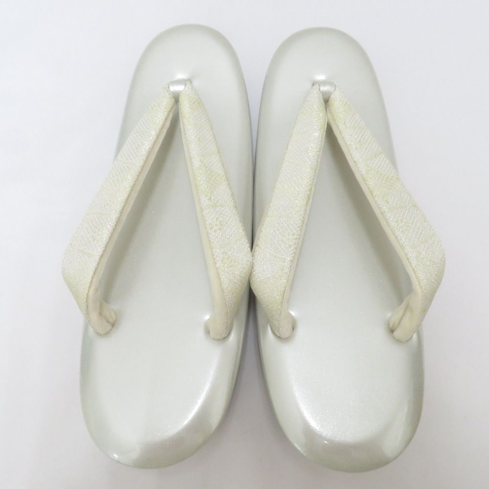 草履 バッグセット 草履バッグセット シャンパンゴールド 七宝 シルバー 24.0cm フリーサイズ フォーマル 留袖 訪問着 付下げ 色無地