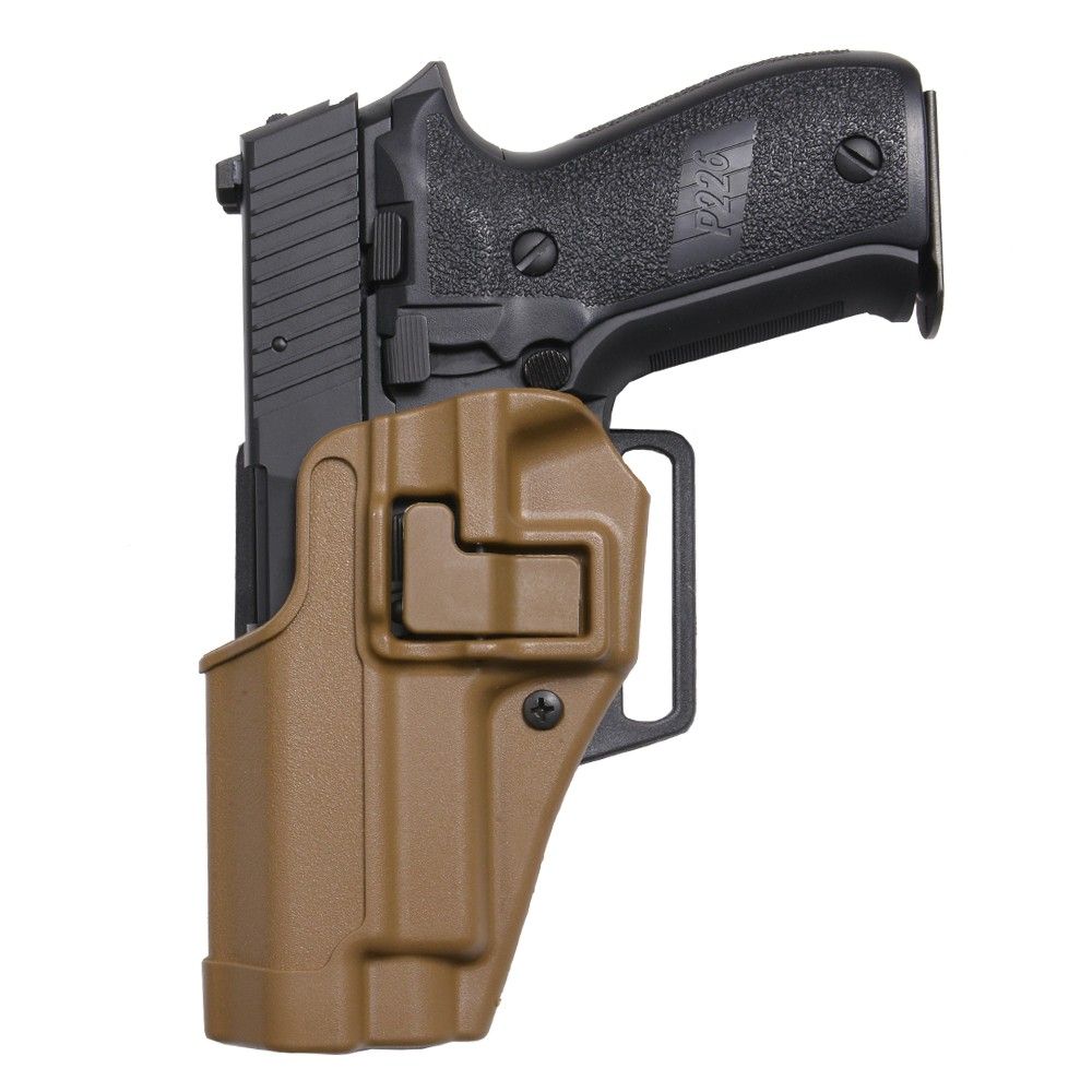 BLACKHAWK Serpa CQCホルスター SIG P220/P226E2/P226R他 [ コヨーテタン / 左利き ]
