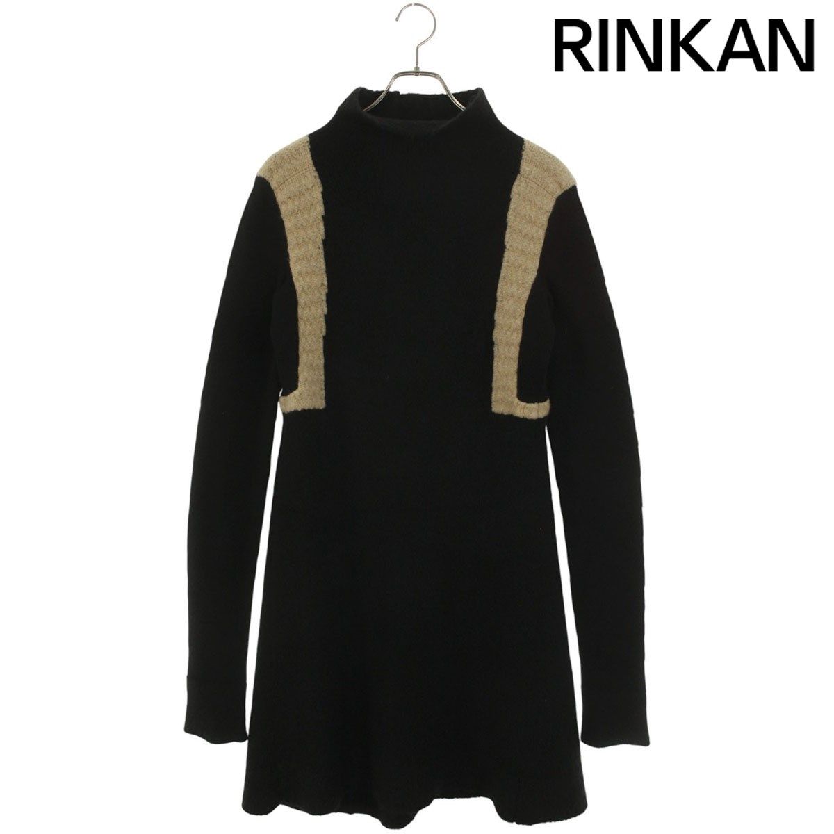 リックオウエンス 16AW RR16F6610-MY モックネックロングニット  