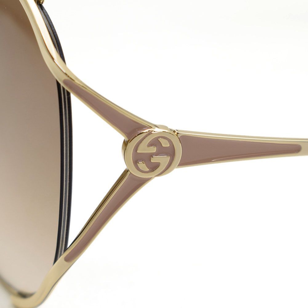 GUCCI サングラス GG0650SK-004 GOLD アジアンフィット 日本正規品 グッチ GUCCI GG0650SK 004 サングラス アジアン