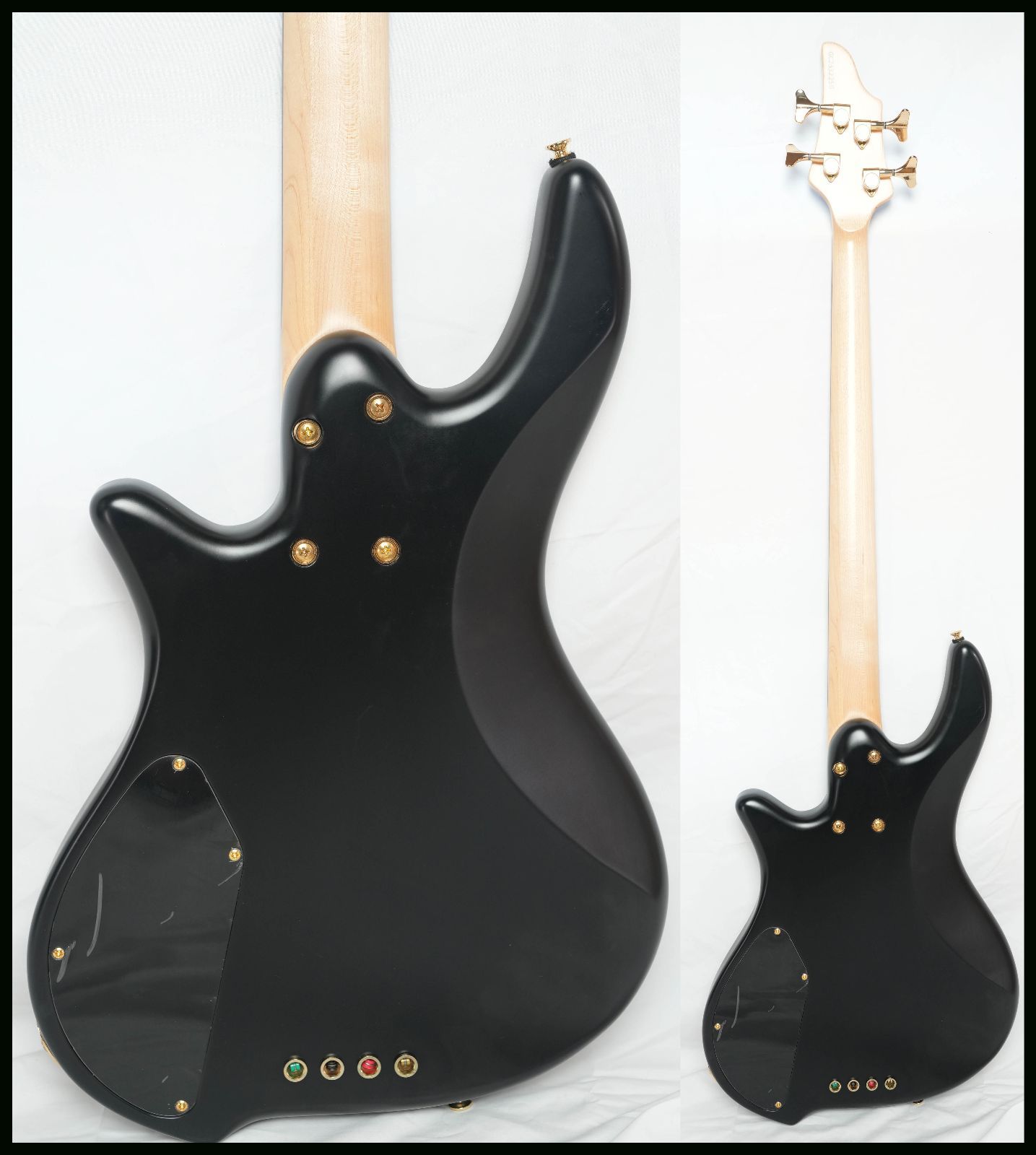 Grass Roots by ESP G-BB-DLX Black Stain Bottom Bump 製 グラスルーツ
