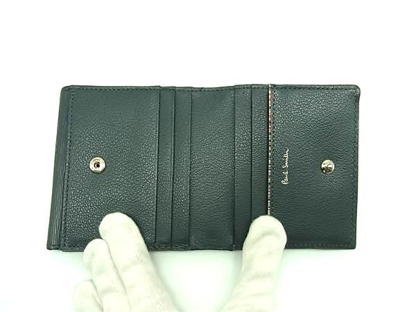 ポールスミス 財布 二つ折り財布 小銭入れ コインケース 灰(グレー