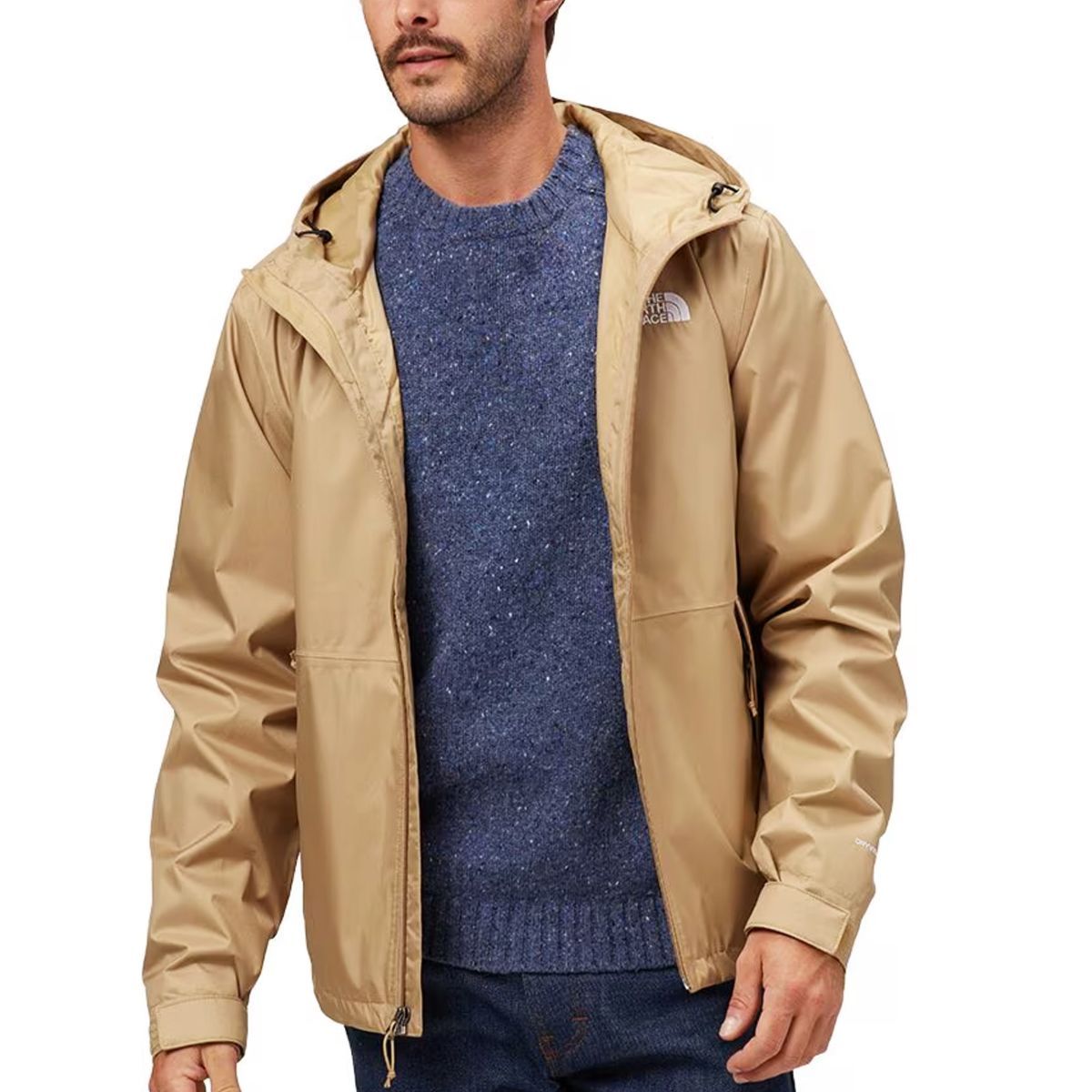 US規格 ノースフェイス ドライベント ナイロンジャケット 古着 USA規格ノースフェイス ドライベントマウンテンパーカージャケット M