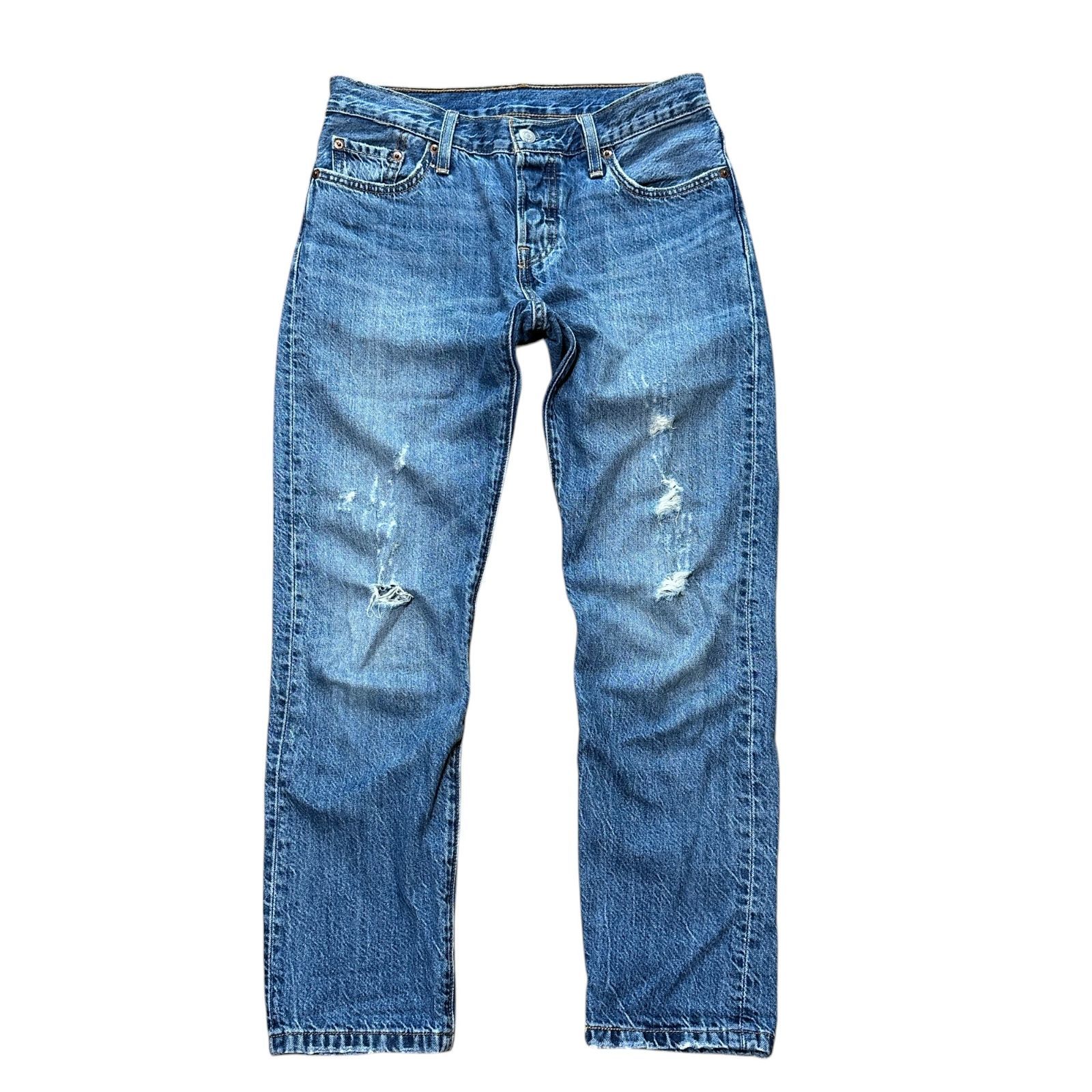 新品 《RE DONE》 リダンLevi's リーバイス クロップドデニム 25