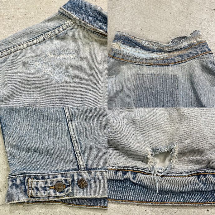 90年代 デカパッチ Levi's リーバイス 70598 4891 デニムジャケット 90年代 デカパッチ Levi's リーバイス 70598 4891 デニムジャケット